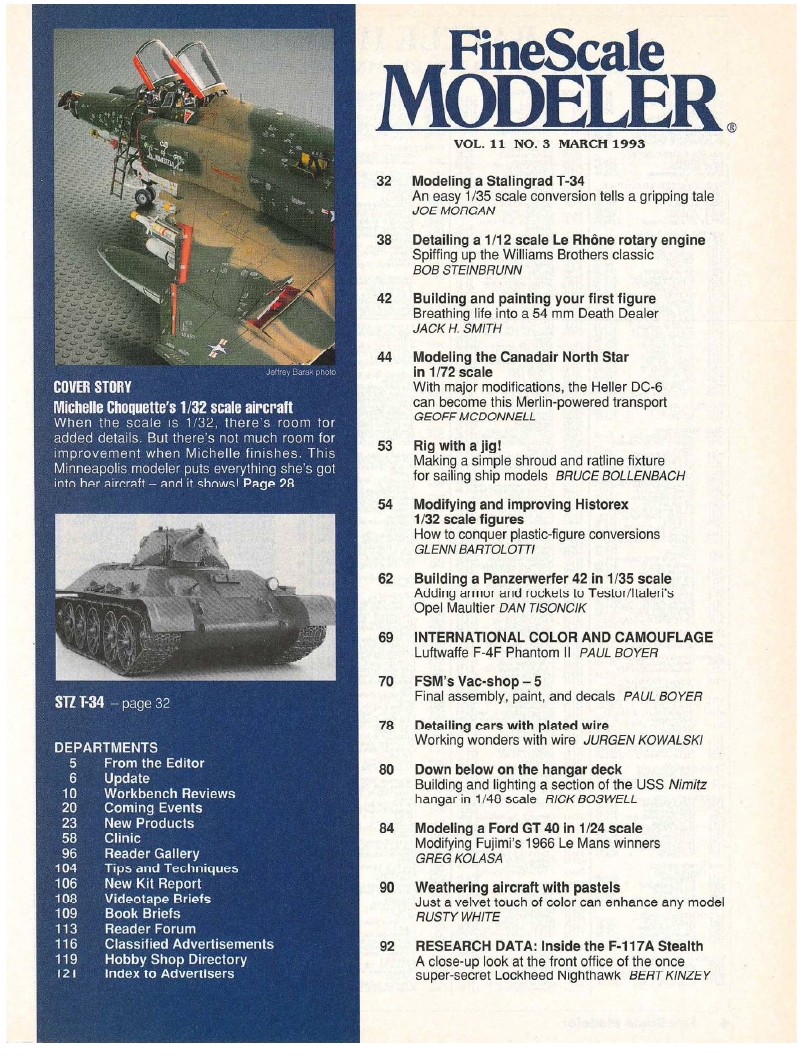 FineScale Modeler 1993-03 (Vol11-03)